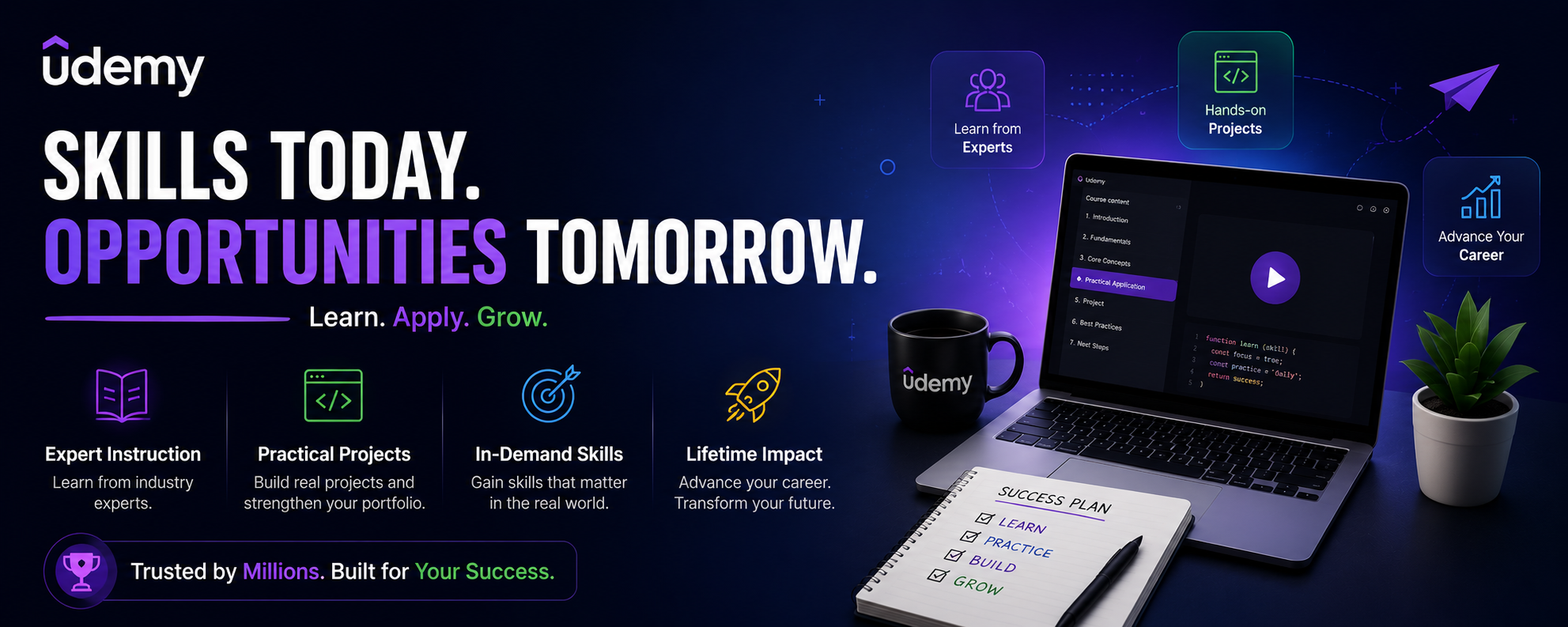 Learn Something New, Build Something Better: How Udemy Can Help You Grow Your Career
